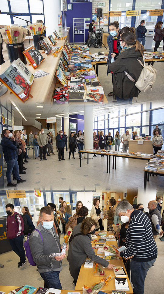   La UJI conmemora el Día Internacional del Libro con diversas actividades