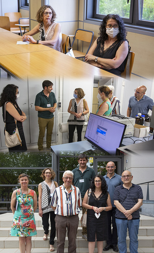 La directora del Instituto de Medicina Legal y Ciencias Forenses visita las instalaciones de la UJI