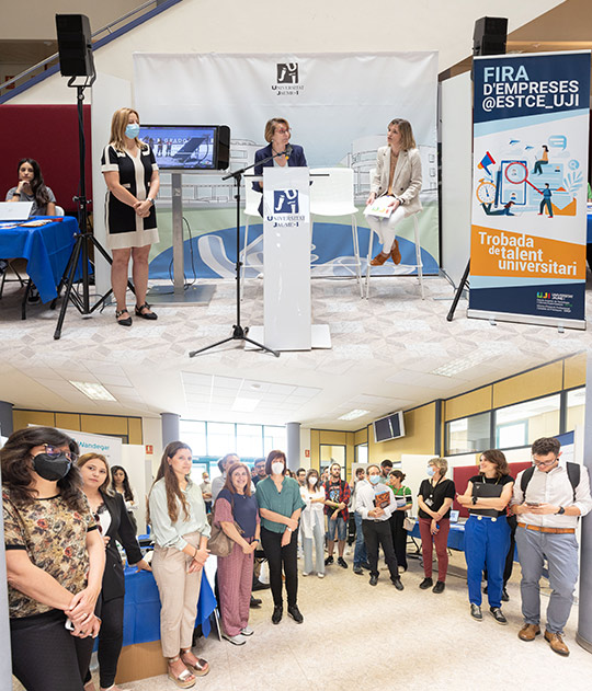 Alcón: «La feria es un espacio de oportunidades para favorecer la inserción laboral y conectar el talento universitario con las empresas» Alcón: «La feria es un espacio de oportunidades para favorecer la inserción laboral y conectar el talento universitario con las empresas»
