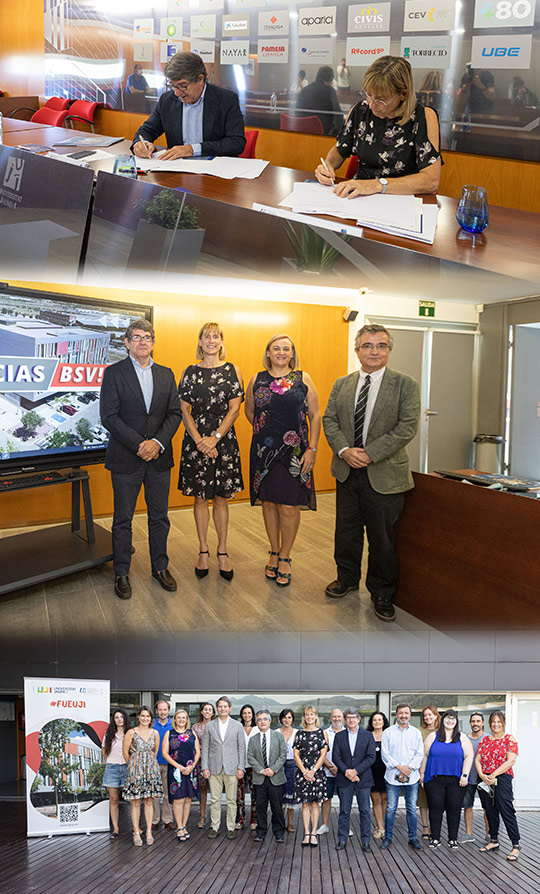 La FUE-UJI y el British School of Vila-real refuerzan su relación a través de un convenio de colaboración empresarial La FUE-UJI y el British School of Vila-real refuerzan su relación a través de un convenio de colaboración empresarial