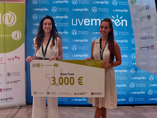 Dos estudiantes de la UJI ganan el I Concurso Interuniversitario Aula Emprende 3i con una aplicación para la prevención y tratamiento de la ansiedad