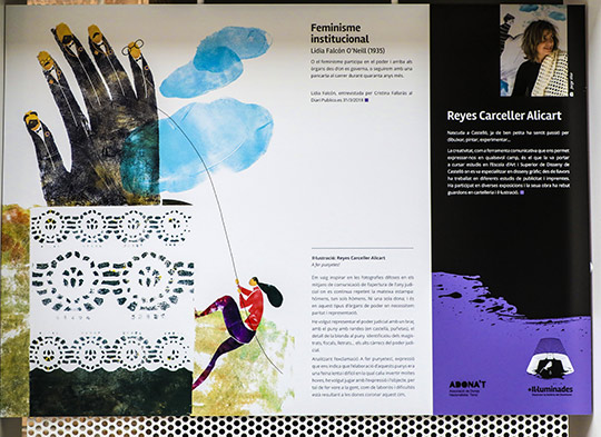 «+Il•luminades. Il•lustrant la història del feminisme», exposición en la UJI para conmemorar el 8 de marzo «+Il•luminades. Il•lustrant la història del feminisme», exposición en la UJI para conmemorar el 8 de marzo
