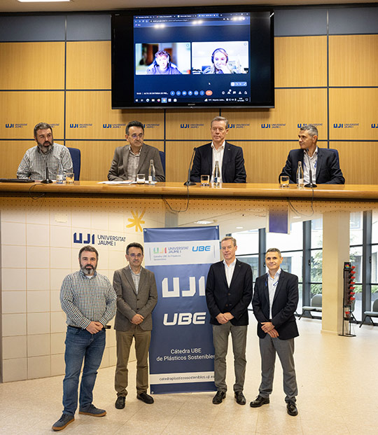 La Cátedra UBE de Plásticos Sostenibles de la UJI distingue los mejores TFM sobre sostenibilidad de los plásticos La Cátedra UBE de Plásticos Sostenibles de la UJI distingue los mejores TFM sobre sostenibilidad de los plásticos
