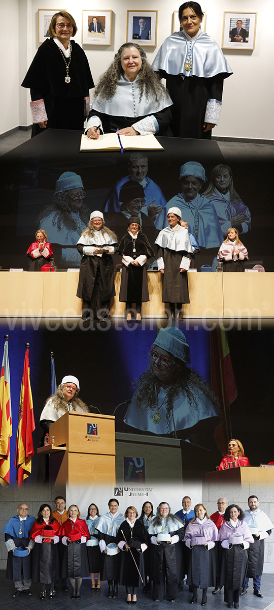 La UJI inviste doctora honoris causa a la profesora Diana Maffía en el acto de apertura de la Escuela de Doctorado