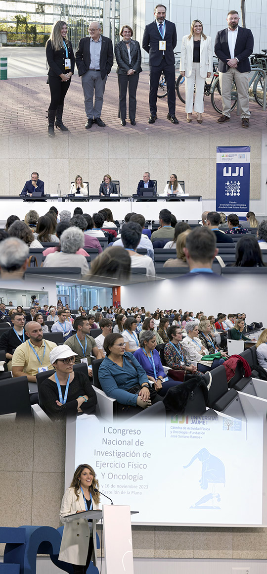 La UJI organiza el I Congreso Nacional de Ejercicio Físico y Oncología para abordar los retos y nuevos avances en este ámbito La UJI organiza el I Congreso Nacional de Ejercicio Físico y Oncología para abordar los retos y nuevos avances en este ámbito