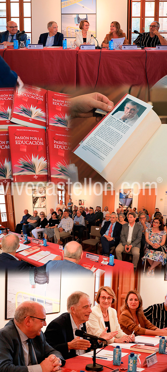 Michavila presenta «Pasión por la educación», un relato novelado sobre cuatro décadas de vinculación a la educación superior Michavila presenta «Pasión por la educación», un relato novelado sobre cuatro décadas de vinculación a la educación superior