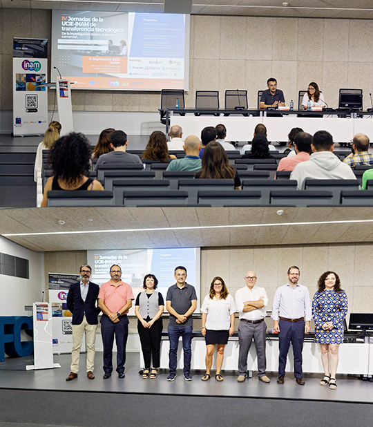 El INAM-UJI reúne a empresarios, investigadores y gestores para favorecer la transferencia de la investigación básica al producto comercial El INAM-UJI reúne a empresarios, investigadores y gestores para favorecer la transferencia de la investigación básica al producto comercial