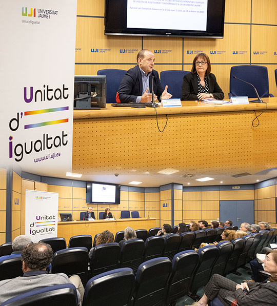 La UJI presenta el nuevo Protocolo para la prevención, detección y actuación frente a los supuestos de violencia, acoso y discriminación La UJI presenta el nuevo Protocolo para la prevención, detección y actuación frente a los supuestos de violencia, acoso y discriminación