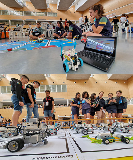 La UJI acoge la World Robot Olympiad con la participación de 40 equipos La UJI acoge la World Robot Olympiad con la participación de 40 equipos