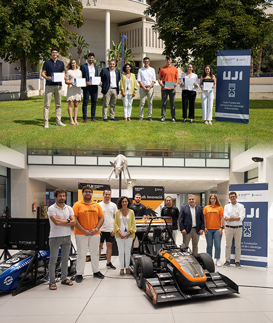 El Aula Fundación Torrecid de Liderazgo e Innovación de la UJI distingue con diversos premios a 12 estudiantes