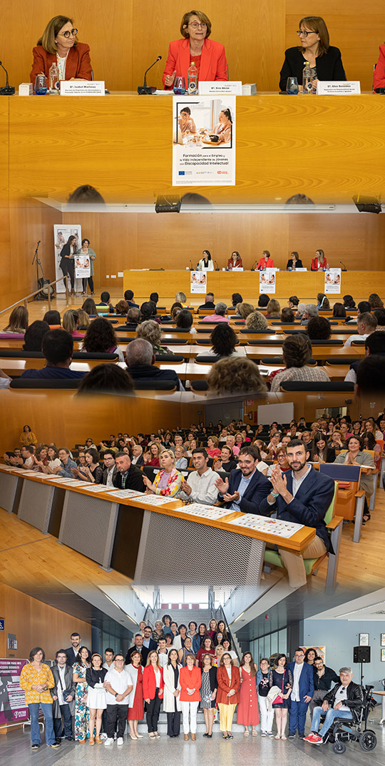 La UJI clausura la segunda edición del curso de formación UniDiversitat ONCE-UJI para la empleabilidad, la inclusión social y la vida independiente de jóvenes con discapacidad intelectual