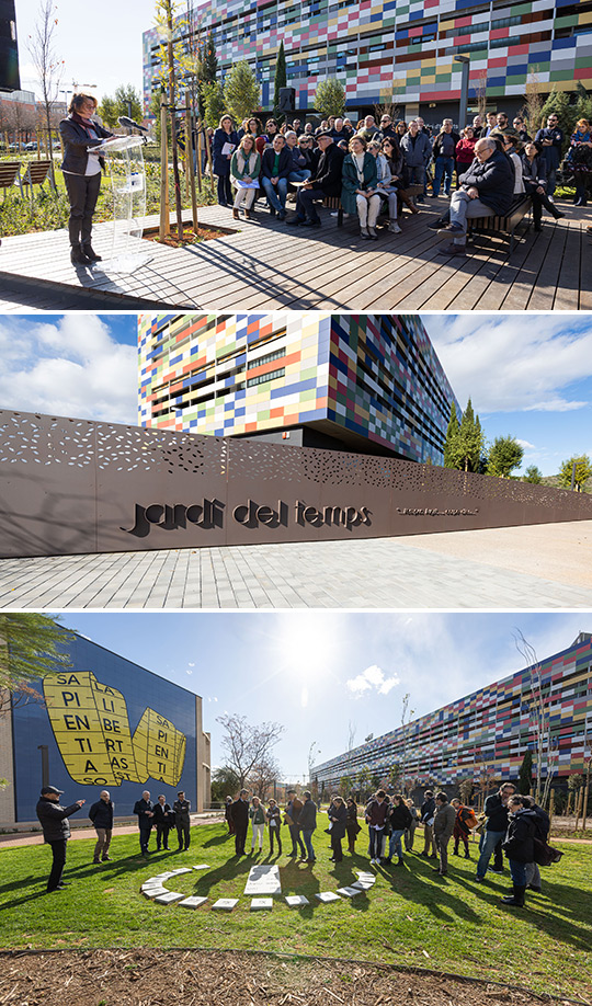 La UJI abre el Jardí del Temps a la comunidad universitaria La UJI abre el Jardí del Temps a la comunidad universitaria