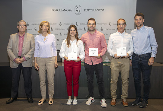 El Aula Porcelanosa de Talento y Excelencia de la UJI celebra la primera edición de los premios a TFG y TFM