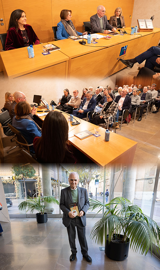 La UJI presenta una publicación sobre la Universidad para Mayores en el 25 aniversario de su creación La UJI presenta una publicación sobre la Universidad para Mayores en el 25 aniversario de su creación