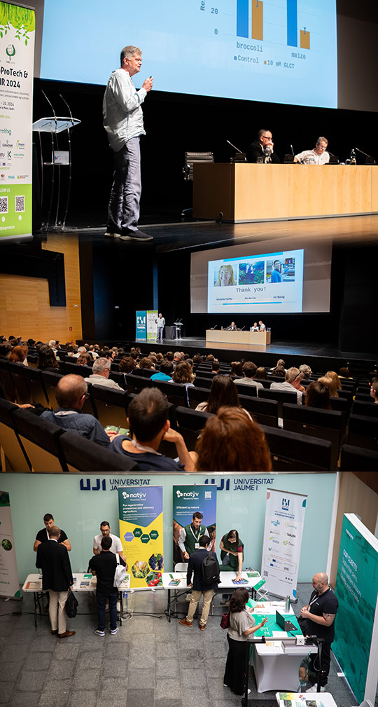 La UJI se convierte en el epicentro de la agricultura sostenible durante el Simposio Plant BioProTech & IOBC-IR La UJI se convierte en el epicentro de la agricultura sostenible durante el Simposio Plant BioProTech & IOBC-IR