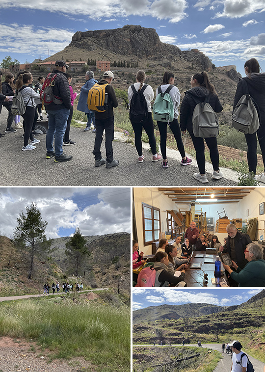 El proyecto «Camí(n)Art» de UJI-Encultura relaciona al alumnado de maestro de Primaria e Infantil con la escuela rural y redes de participación local