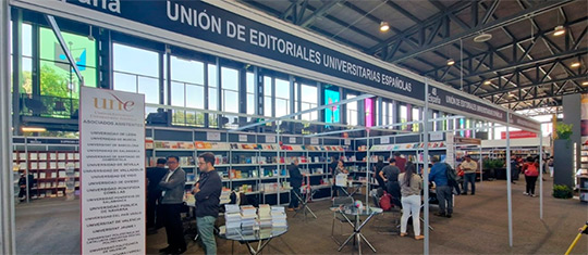 Publicacions de l'UJI participa en FILUNI 2024, la Feria del Libro de las  Universitarias y los Universitarios