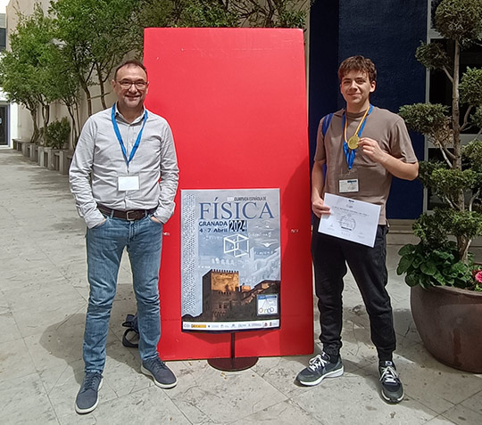 Dos alumnos castellonenses ganan una medalla de oro y una mención de honor en la fase nacional de la Olimpiada de Física