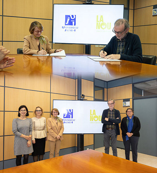 La Clínica Jurídica y Criminológica de la UJI avanza en la especialización en justicia ambiental y acción social con un convenio con la Fundación La Nou La Clínica Jurídica y Criminológica de la UJI avanza en la especialización en justicia ambiental y acción social con un convenio con la Fundación La Nou
