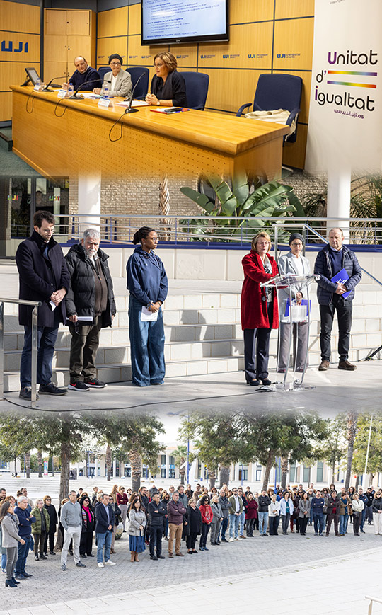 La Universitat Jaume I reivindica su papel activo en la lucha contra la violencia machista en el Día 25N