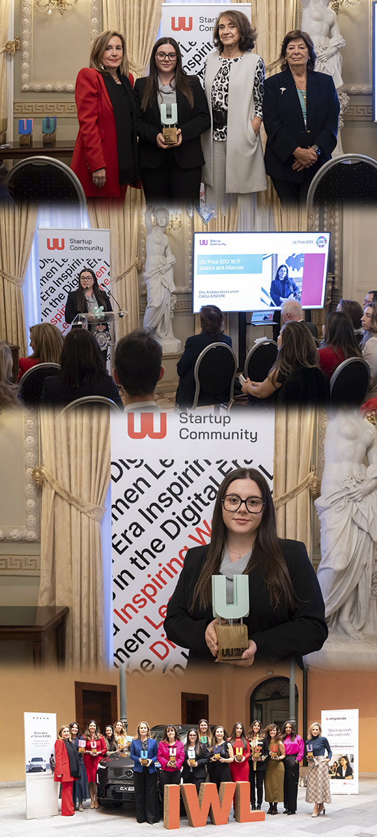 La start-up de la UJI Circularscore gana el premio UUPRIZE 2025 por su contribución a la sostenibilidad y la buena gobernanza