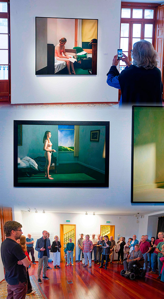 La Llotja del Cànem acoge la exposición «Pensé que estaba a solas» de Andrés Gallego