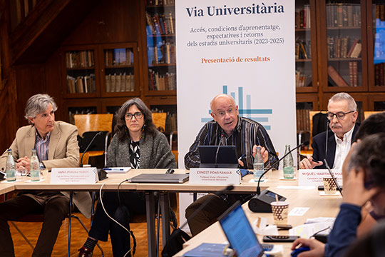 El informe Vía Universitaria de la Red Vives alerta de las desigualdades de acceso y reclama políticas de equidad, género y bienestar para el estudiantado