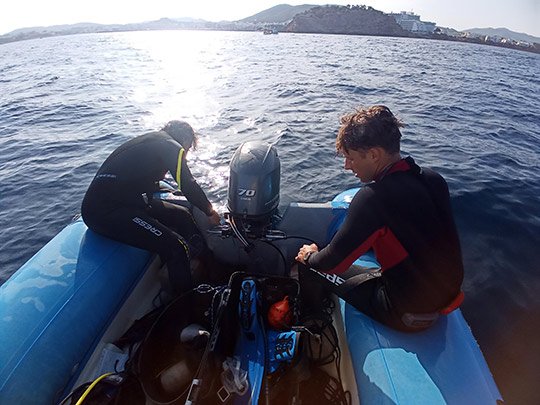 Ibiza, en desventaja ecológica frente a otros puntos del Mediterráneo, según un estudio del proyecto MarPITIUS25