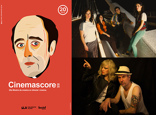 La muestra de cine y música en directo Cinemascore celebra la 20.ª edición del certamen con cuatro películas españolas