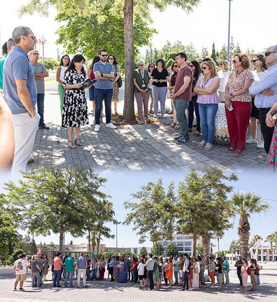 Concentración silenciosa en la UJI por las últimas víctimas de la violencia machista Concentración silenciosa en la UJI por las últimas víctimas de la violencia machista