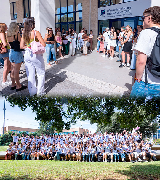 La Universitat Jaume I da la bienvenida al estudiantado internacional