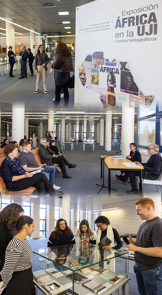 Exposición ´África en la UJI. Fondos bibliográficos´