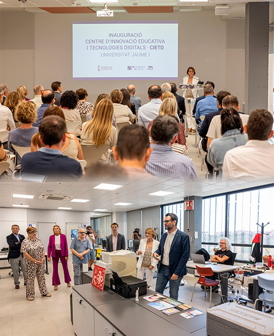 La UJI y la Generalitat impulsan un «hub» de innovación educativa que aspira a convertirse en un referente global