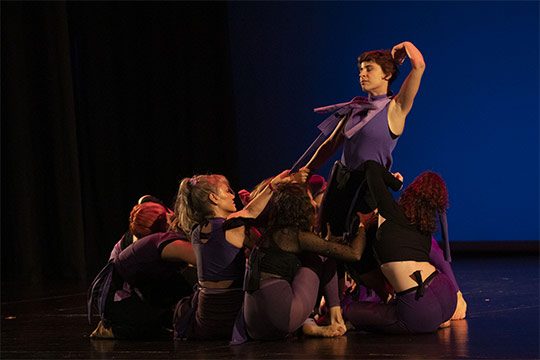 El alumnado del Taller de Danza de la UJI presenta en el Paranimf el espectáculo «Imagina’t»