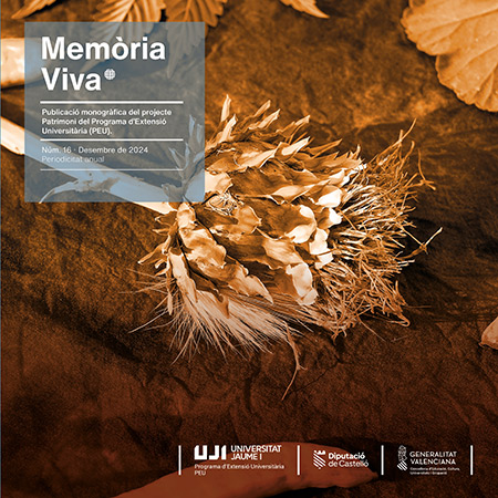El número 16 de «Memòria Viva» del PEU-UJI resalta el valor del patrimonio, el arte o la educación para consolidar espacios de relación entre persones El número 16 de «Memòria Viva» del PEU-UJI resalta el valor del patrimonio, el arte o la educación para consolidar espacios de relación entre persones