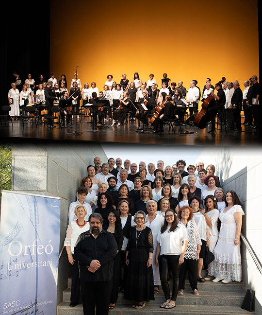 El Orfeón UJI clausura la programación del Paranimf de la UJI con el concierto «Una vida amb cor»