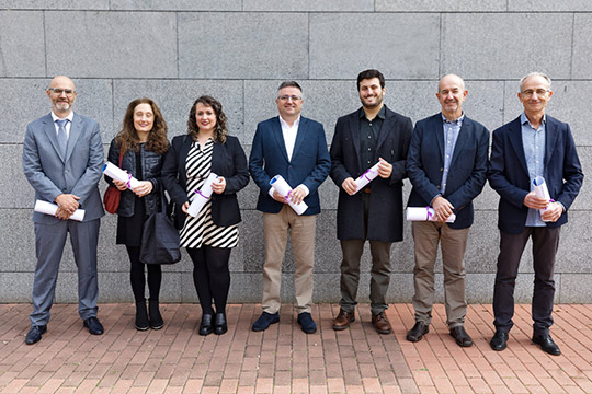 El Consejo Social distingue a Aurelio Gómez Cadenas y Enrique Sánchez Vilchez con los premios de investigación