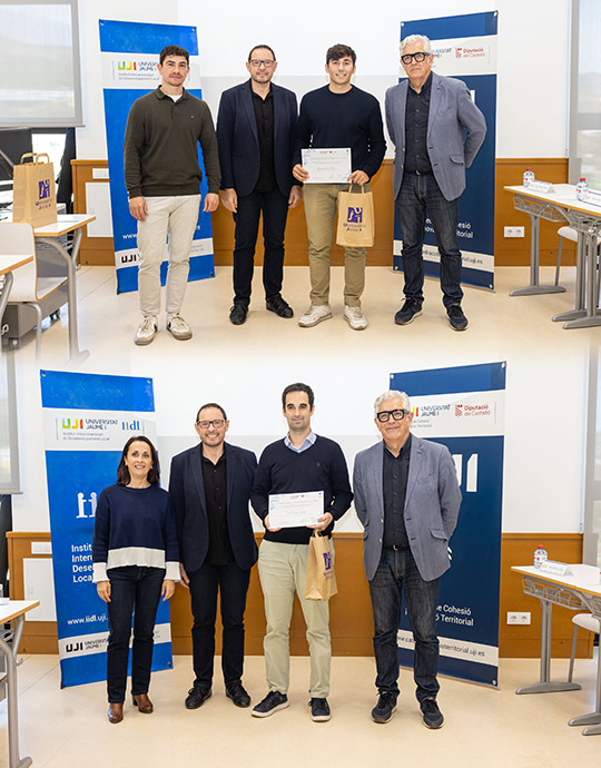 La Universitat Jaume I y la Diputación de Castelló entregan el II Premio de Cohesión Territorial