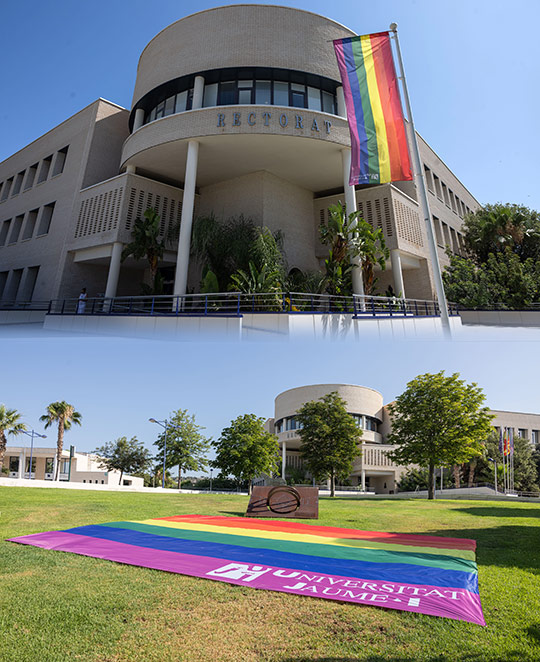  La UJI conmemora el Día del Orgullo LGTBIQA+ y reafirma su compromiso por la inclusión y la diversidad