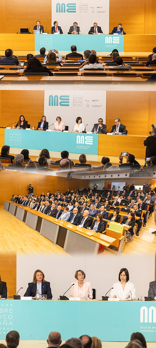 La rectora de la UJI apela a la cooperación académica y científica en la cumbre México-España