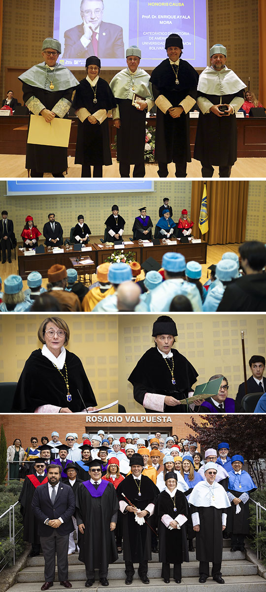 La Universidad Pablo de Olavide y la Universitat Jaume I nombran doctor ‘honoris causa’ a Enrique Ayala