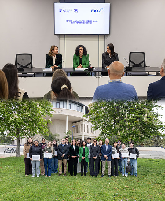 El programa de Becas Facsa-UJI celebra su décima edición reforzando su compromiso con el talento jovent