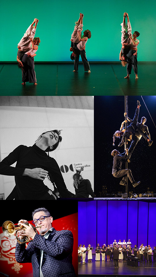 La danza y las obras de fin de curso de los talleres de artes escénicas y música marcan la programación de primavera del Paranimf de la UJI