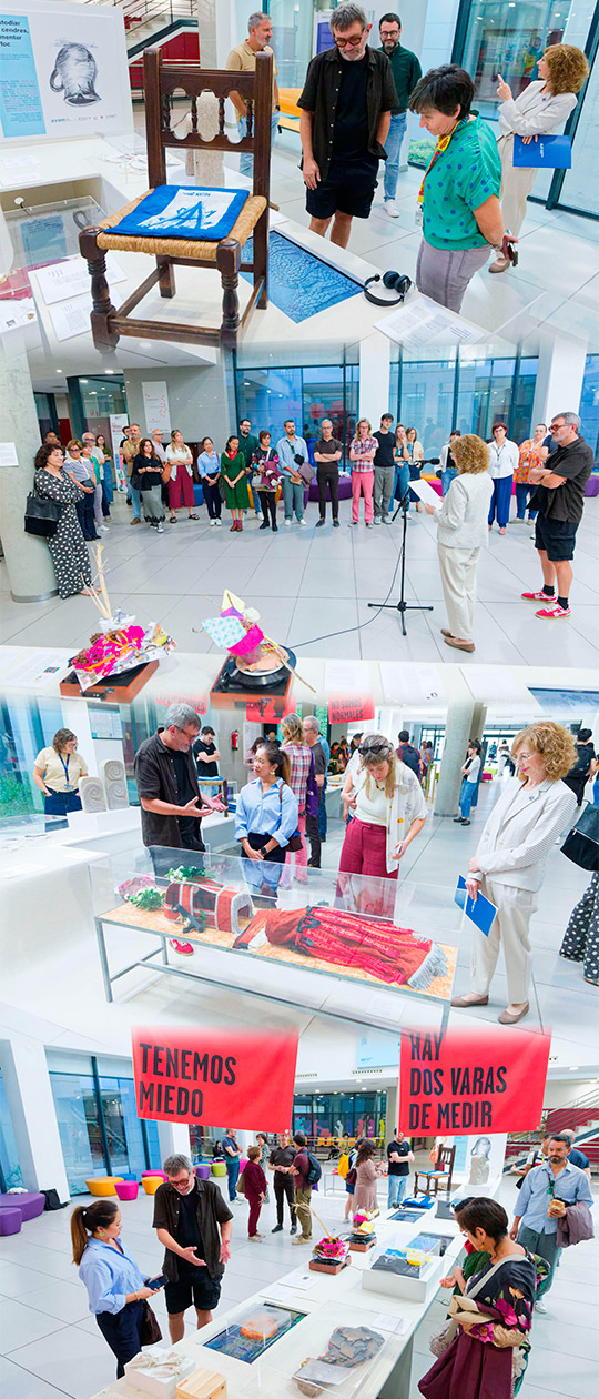 La UJI acoge la exposición «Custodiar las cenizas, alimentar el fuego» que comparte cinco años de investigación artística del proyecto AVAN