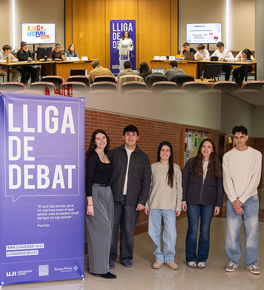 Estudiantado de 16 centros inicia la Liga de Debate de Secundaria y Bachillerato de la Universitat Jaume I