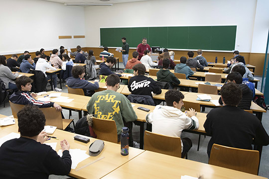 La UJI inicia las Olimpiadas Académicas con la fase local de matemáticas