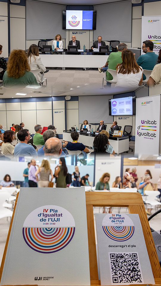 La UJI presenta su IV Plan de Igualdad 2026-2032, que integra por primera vez de forma transversal los derechos LGTBI+
