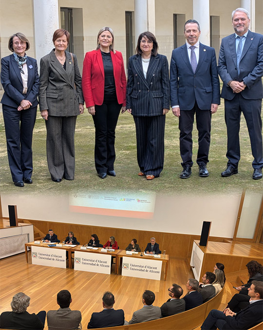 La rectora de la UA toma el relevo a Eva Alcón al frente de las universidades públicas valencianes