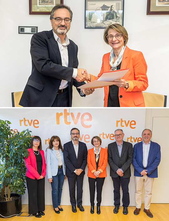 RTVE y la Universitat Jaume I renuevan la Cátedra «Cultura audiovisual y alfabetización mediática»