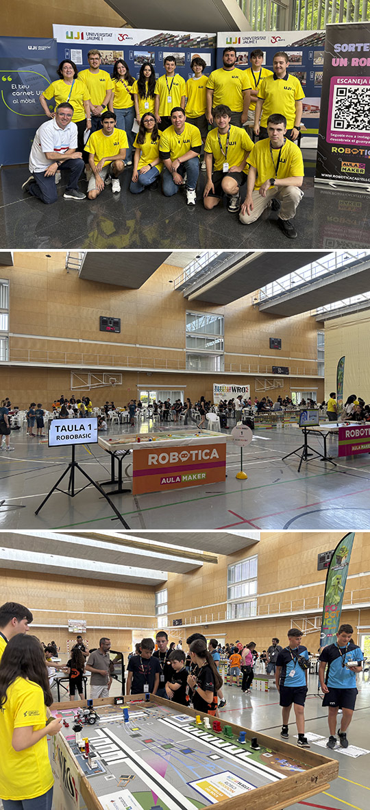 La Universitat Jaume I acoge una nueva edición del torneo WRO de robótica educativa La Universitat Jaume I acoge una nueva edición del torneo WRO de robótica educativa